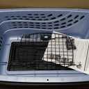 Petmate Dog Crates for Small Dogs & Cat Carriers, Two-Door Plastic Pet Kennel, Top & Front Loading, Made in USA, 24", Blue