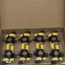 SPARKWHIZ Round Ignition Coil UF262  Pack of 8 with 748UU 8mm Spark Plug Wires Set, Partially Compatible with GMC Chevrolet Cadillac, Replacement of UF262 D585 12563293 C1251 19005218