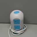 USB C Power Strip Tower, Surge Protector with 12 AC Outlet and 4 USB Ports, AiJoy 10 FT Extension Cord, 1200J Power Strip Surge Protector, USB Charging Station, Office Supplies, Dorm Essentials, Woman