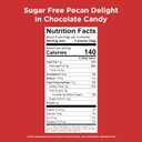 RUSSELL STOVER Sugar Free Pecan Delight Chocolate Candy, 4.7 oz. bag (EXP 03/01/26)