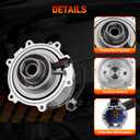 Rear Differential Coupling Assembly Compatible with Nissan 2014-2020 Rogue 2015-2020 Murano 2017-2020 Qashqai 2017-2020 Rogue Sport 2.0L l4 Rear Viscous Coupler Replace#387614BF1A 38761-4BF0A