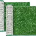 LOOBANI Dog Grass Pee Pads, Artificial Dog Grass Pads for Potty Tray, Fake Grass for Dogs to Pee On, Outdoor Indoor Pee Grass for Dog Potty (18.1*28.1 inch)