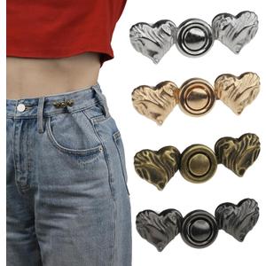 Pants Tightener for Women's Waist Jean Tightening Clips Jean Pins to Make Waist Smaller Adjust Waist Clips Pant Pins 