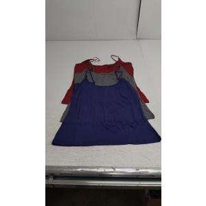 Bamboo Cool Top For Women L(Grey ,Navy,Red)3 Pack