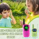 Holiky Toys for 3-12 Year Old Girls Boys, Walkie-Talkies for Kids 2 Pack 1000FT Long Range with 2 Channels, Handheld Kids Walky Talky Educational Electronic Outdoor Toys for Outside Camping Hiking