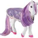Breyer Horses Color Changing Bath Toy | Luna The Unicorn | Purple / Pink / White with Surprise Blue Color | 8.5" x 7" | Ages 3+ | Model #7233, Purple, White, Pink