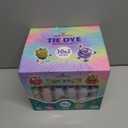 30 Colors Tie Dye Kit, Tie Dye Set for Kids, Pre-Filled Tye Dye Bottles, Non Toxic Permanent Fabric Dye Art Set, Easy DIY Fabric Art - Create Fun (30 Colors)