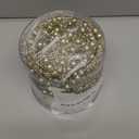 Mudder 13 ft 40 LED Christmas Light Pearl Berry Beaded Garland String Light for Indoor Outdoor Festive Birthday Party Wedding DIY Home Mantel Decoration 2 Flicker Modes(Gold)