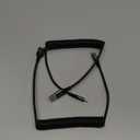 Coiled Lightning Cable, iPhone Charger Cable 3FT for Car, 2 Pack [Apple MFi Certified] 3 Feet Lightning Cord Compatible with iPhone14/13/12/11 Pro Max/XS MAX/XR/XS/X/8/7/Plus/6S iPad/iPod- Black