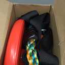 Tree Swing for Kids Backyard Single Disc Rope Climbing Seat for Tree Indoor Outdoor Playground Swing Set Accessories with Thickening 4 Ft Strap-Red