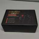 Red Light Therapy for Shoulder with Heat & Massage, 6 Modes 5000mAh Cord-Free Controller Infrared Light with 216 Beads 660nm & 850nm Portable Heated Shoulder Pad, Last 110-240mins