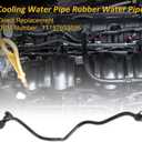 11157603816 Engine Vacuum Pipe Breather Tube Fit for BMW 2009-2024 F20 F23 F22 F34 F30 F31 F32 F07 F10 F11 E84 F25 F26 F16 E89 Replacement # 7603816