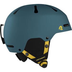 Retrospec Comstock Ski Helmet - Snowboard Helmet for Adults & Youth - Adjustable Fit Snow Helmet with Protective Shell and Breathable Vents for Men, Women, Boys & Girls (Matte Superior Blue) M/L 59-62cm