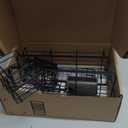 Shower Caddy Adhesive Shower Organizer 7-Pack, Rustproof Stainless Steel Bathroom Shelves, Large Capacity No-Drill Rack Storage Accessories with Soap Dish Toothbrush Holder &24 Hooks Home Decor (7-Piece Set, Black)