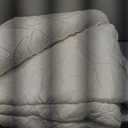 CUDDLE DREAMS Wool Comforter Duvet Insert, 100% Australian Wool Filling with Soft Noiseless Cotton Shell, Natural Warmth (Midweight for All Season, Queen)