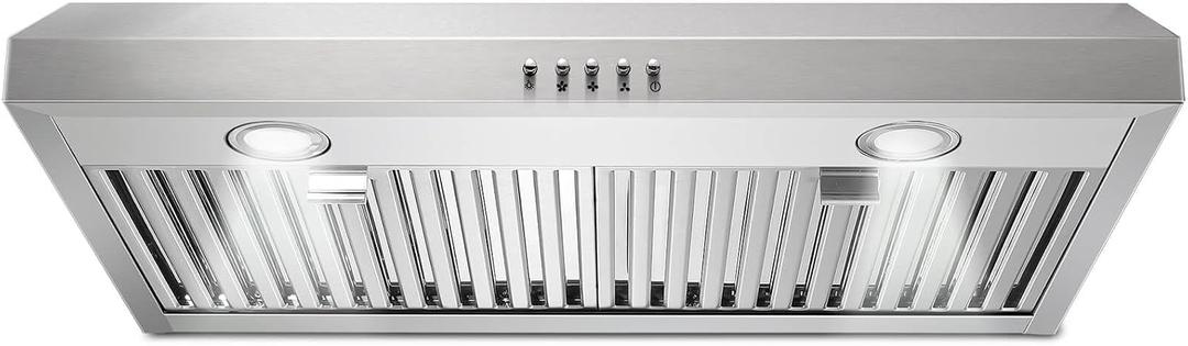 SNDOAS Range Hood 30 inch Under Cabinet,Stainless Steel Ducted/Ductless Range Hood 30 inch,3 Venting Ways Stove Hood,700 CFM Kitchen Vent Hood with 3 Speed Exhaust Fan,Push Button Control