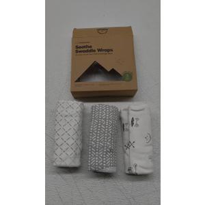 KeaBabies 3-Pack Organic Baby Swaddle Sleep Sacks - Swaddles for Newborns, Infant 0-3 Months, Baby Girls, Boys, Soft & Snug Newborn Sleep Sack, Nursery Swaddling Blankets (Nordic)