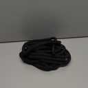 16FT Black Cable Sleeve Cover, 1/2 inch Cord Protector Wire Loom Tubing, Braided Cable Management Sleeve for TV, Computer, Home Theater, Engine Compartment Wire Protection - Prevention of Pet Chewing