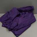 Duvet Cover Cal King Size - Extra Soft Cal King Size Duvet Cover - Lightweight, Breathable, Easy Care & Fade Free w/ Zipper Closures & Ties - 104" x 98" Inches - (Purple) Comforter Not Included