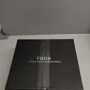 VBDB Tall Black Boots for Women Knee High Wide Calf Squate Toe Campus Boots Chunky Heel Long Riding Shoes for Women Size 9