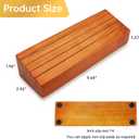 Card Holders for Playing Cards Holder Stand Wood Playing Card Holder for Kids Canasta Holder for Adults Seniors Card Deck Crowns Uno Games Set of 4(Orange)