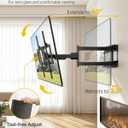 monTEK XL 40” Long Arm TV Wall Mount for 50-100 inch TVs up to 176 lbs