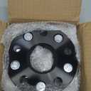 15mm 5x4.5 Wheel Spacers Compatible with Lexus ES300 330 350, GS300 350 430 450, IS250 300 350, LS400 430, Toyota Tacoma Camry Highlander, 2PCS 5x114.3 Wheel Adapters with 12x1.5 Studs & Bore 60.1mm (Black)