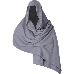 Hood Cloak,Scarf Men Shoulder Cowl Shemagh Tacticals Desert Head Neck Scarf Arab Wrap 90x51inches Medieval Hood Cloak