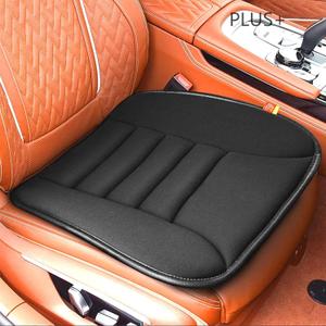 Car Seat Cushion Pad for Driving, Chair Cushion for Office/Truck with Memory Foam, Seat Cushion Comfortable and Durable Black 2" Thick (5 cm)