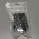 16 Pack Rubber Cutting Board Feet Non Slip Screw On Rubber Feet for Cutting Board with Stainless Screws Small Bumper Pads for Electronics, Furniture, Wood Stool, Table Leg, 3/4" W x 25/32" H