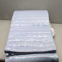 YnM Cooling Weighted Blanket for Adults, 20lbs Heavy Bed Throw Comforter with 100% PE Fabric, Ideal for Hot Sleepers or Summer Days(88x104 Inches for Queen/ King Bed, 20 Pounds, Blue)