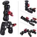 3 x Universal Barrel Scope Phone Clamp, Action Camera Gun Mount Adapter, Bike Motorcycle Handlebar Phone Holder
