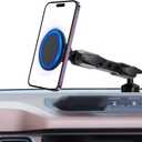 Phone Mount Holder for Ford Bronco 2021 2022 2023 2024 2025 2/4 Door, MagSafe Phone Mount, Magnetic Phone Holder for iPhone 17 16 15 14 13 12 Series, for Ford Bronco Accessories (Not for Bronco Sport)