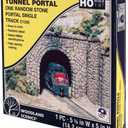 Woodland Scenics Random Stone HO Tunnel Portal