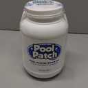 Pool Patch 10lb White Pool Plaster Repair Kit Large Area Project Professional Cement-Based Marcite & Gunite Patch Covers 5 Sq. Ft. Includes Liquid Bonding Agent Permanent Structural Repair