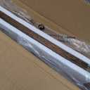 Flottian 9" Wooden Step Stools for Adults Kids,15.4" Extra Wide Heavy Duty Step Stool Holds Up to 300 lbs,Bed Step Stool for High Beds,Stools for Bedroom,Kitchen,SUV ect, Easy Assemble, Rustic Brown