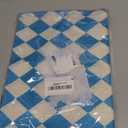 Blue Oktoberfest Table Runner Bavarian Party German Flag Tablecloth Bavarian Oktoberfest Beer Party Decorations and Supplies for Home