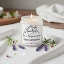 House Warming Gifts New Home,Perfect Housewarming Gifts 2026-Lavender Scented Candle,New Home Gift Ideas for Women,Men,Couple,New Homeowner,First Apartment,House Warming Party Decoration