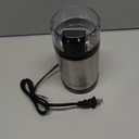 BLACK+DECKER One Touch Coffee Grinder, 2/3 Cup Coffee Bean Capacity, Spice Grinder, One Touch Push-Button Control -150 Watts -Stainless Steel Blades