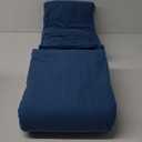Thermee Micro Flannel Heated Blanket Twin Size - 10 Settings, Programmable, Rapid Heating, Luxuriously Soft - Ultramarine