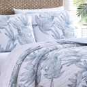 Tommy Bahama - Queen Quilt Set, Reversible Cotto Bedding with Matching Shams, Super Soft Bedding Set (Kayo Blue, Queen)