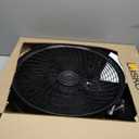 Lasko Oscillating Cyclone Pedestal Fan, Adjustable Height, Timer, Remote Control, 3 Speeds, for Bedroom, Living Room, Home Office, 18", Black, 1843