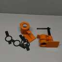 Heavy Duty 1 Inch Pipe Clamp Jaws Vise Fixture Set, Woodworking Tool Kit for Gluing and Drilling (1 PC)