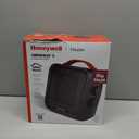 Honeywell UberHeat 5 Portable Ceramic 1500W Space Heater. Indoor space heater for Small Rooms, Bedrooms, and Homes. Fast Heating with Tip-over Protection - Black, HEC210B