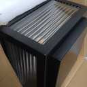 Outdoor Post Light 10X10 in, Column Light,Wired Lantern Column Lamp 110-240V(12-36V Replace Bulb),Garden Light,IP54 Waterproof, Base E26,LED Post lamp,Fence Post caps