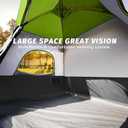 UNP 2-4 Person Tent, Portable Cabin Tent, Camping Tent 4-Person Easy Set Up, Waterproof with Top Rainfly for Outdoor Camping/Hiking
