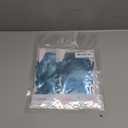 2 Pack Blue Streamers Party Decorations Fringe Backdrop Ocean Themed Decorations Foil Curtain Backdrop Blue Birthday Ocean Party Decor Supplies