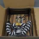 Screaming Animated Halloween Party Decorations, Action-Sensing Halloween Decoration Props, Horror Skull cage Prison Haunted House Decorations, Outdoor Hanging Decorations (Cage Ghost)