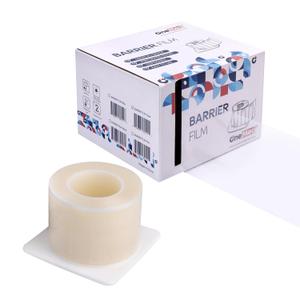 1200 Sheets Clear Dental Barrier Film Roll with Dispenser Box 4" x 6" Disposable Barrier Tape for Dental Clinic Tattoo Beauty Salon 1200 Sheets/Roll 1 Roll