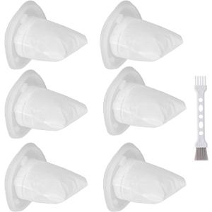 HNVCF10 Replacement Filters, Compatible with Black and Decker Dustbuster Hand Vacuums HNVC215B10, HNV215B12, HNVC215BW52, HNVC115J06, HNVC115B22, HNVC220BCZ01, HNVC220BCP07 Filter (6 Pack)